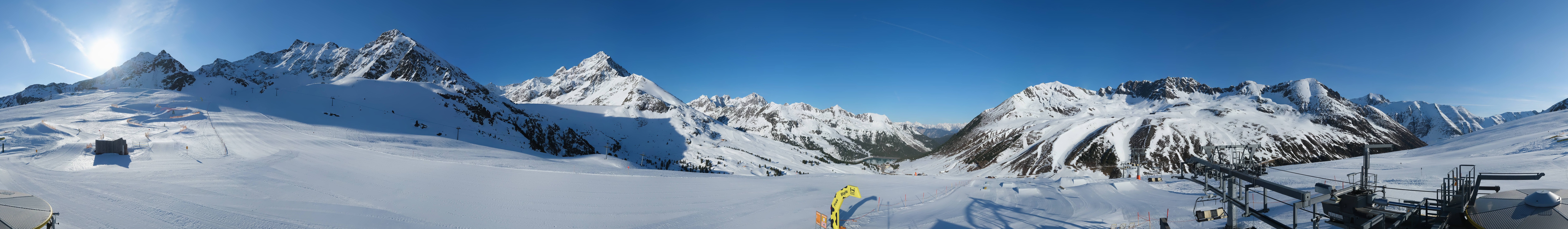 Archiv Foto Webcam Kühtai - Wiesbergbahn