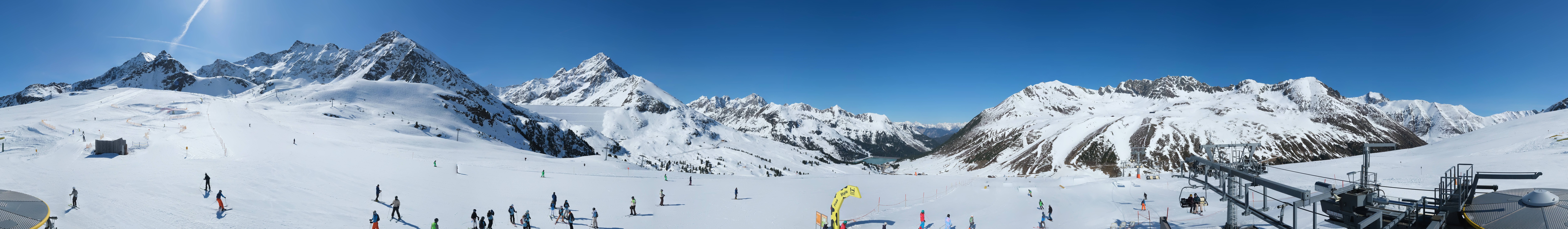 Archiv Foto Webcam Kühtai - Wiesbergbahn