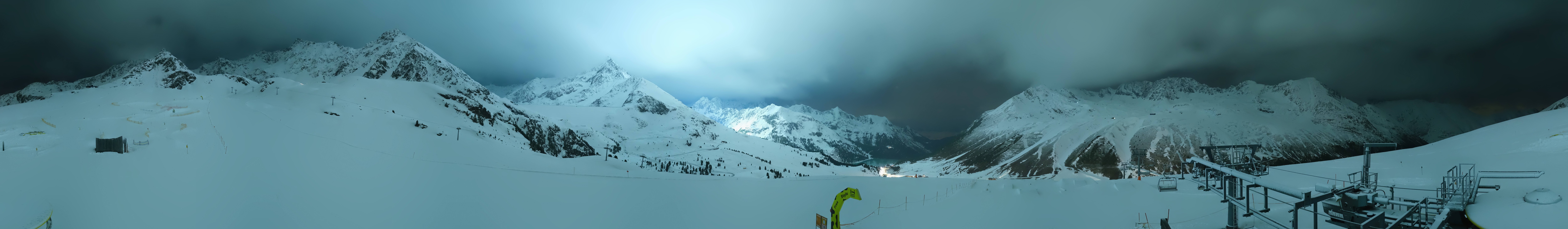 Archiv Foto Webcam Kühtai - Wiesbergbahn