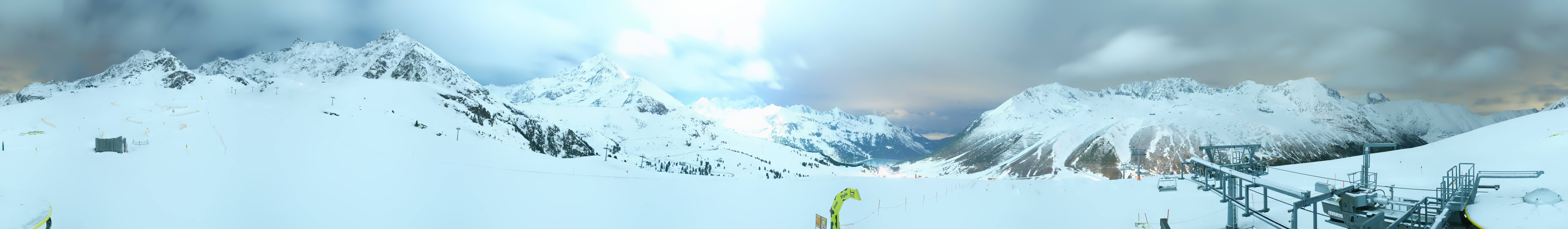 Archiv Foto Webcam Kühtai - Wiesbergbahn