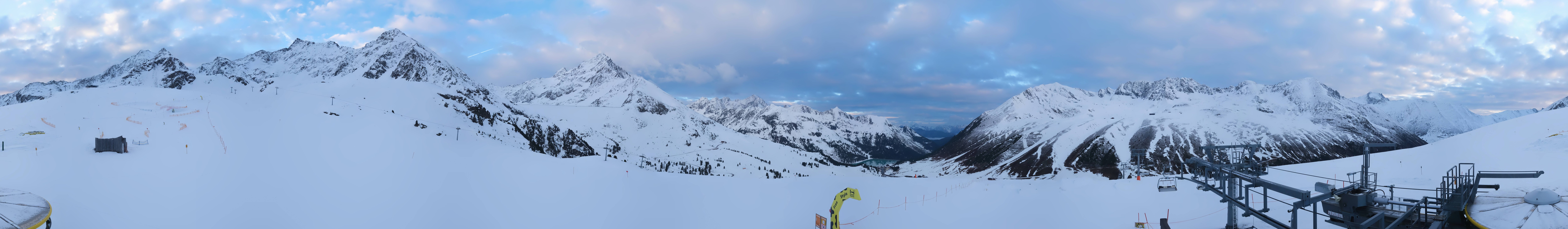 Archiv Foto Webcam Kühtai - Wiesbergbahn