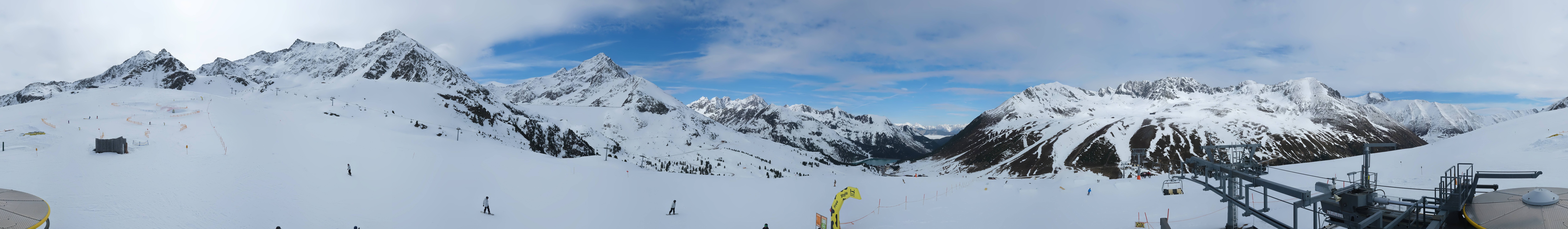 Archiv Foto Webcam Kühtai - Wiesbergbahn