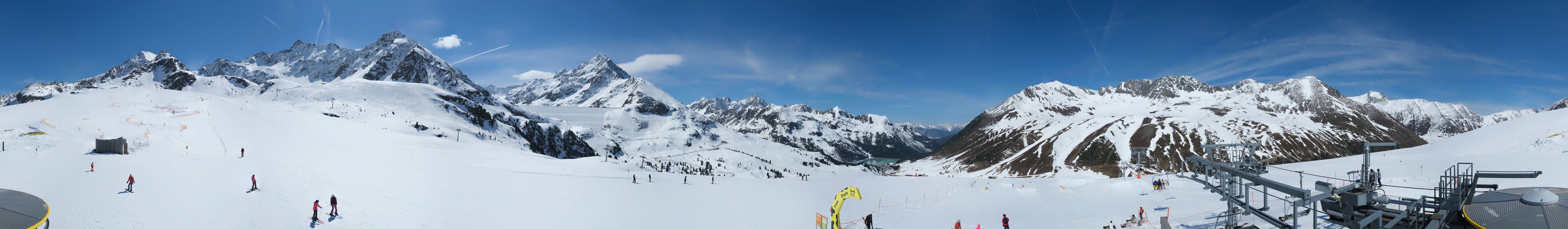 Archiv Foto Webcam Kühtai - Wiesbergbahn