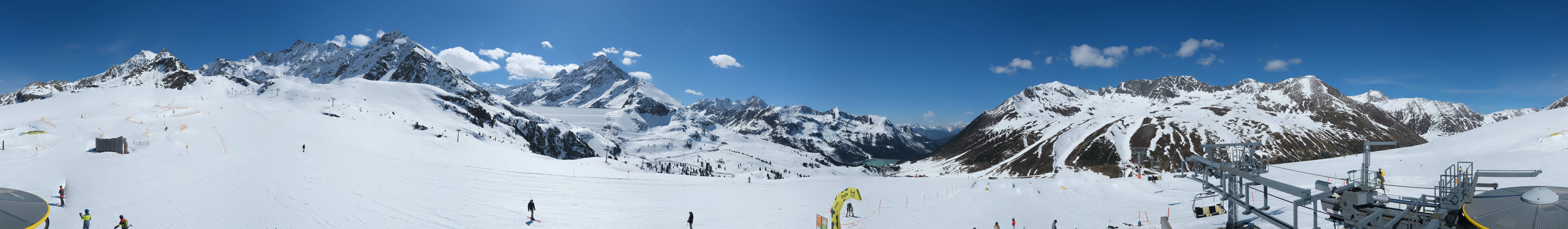 Archiv Foto Webcam Kühtai - Wiesbergbahn