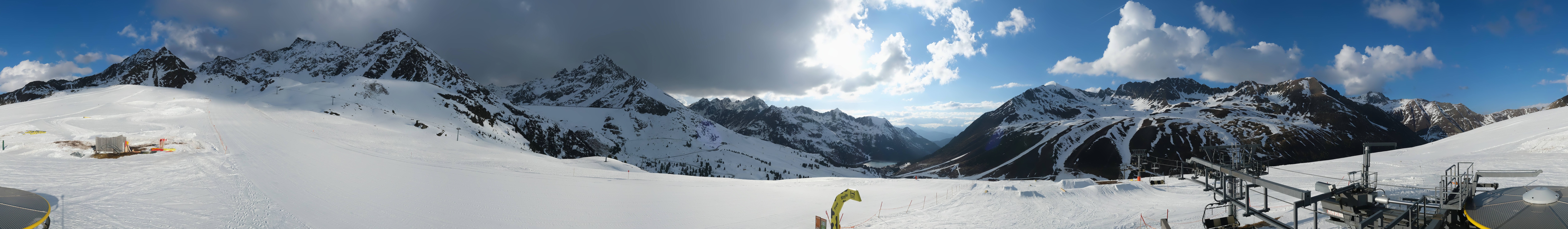 Archiv Foto Webcam Kühtai - Wiesbergbahn