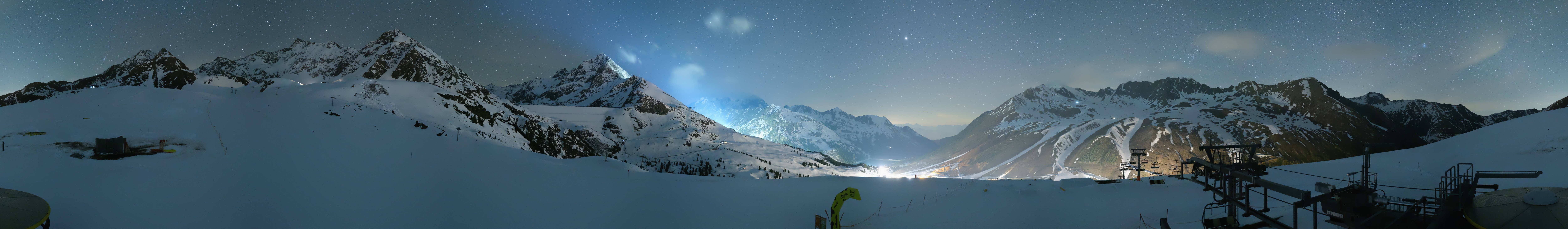 Archiv Foto Webcam Kühtai - Wiesbergbahn