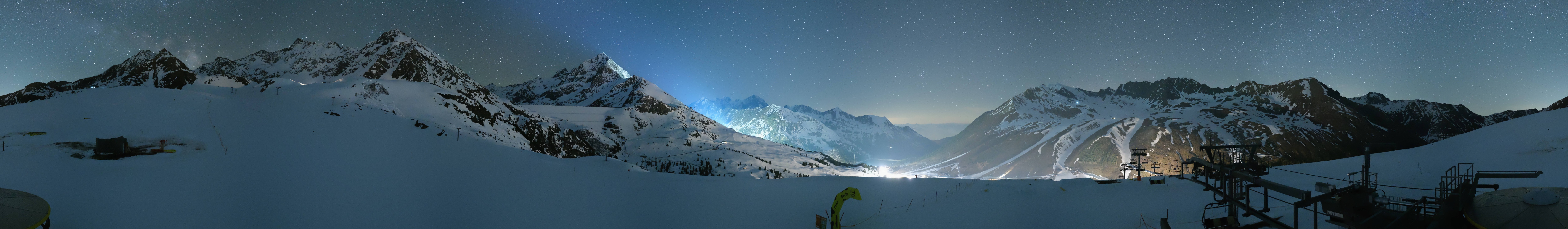 Archiv Foto Webcam Kühtai - Wiesbergbahn