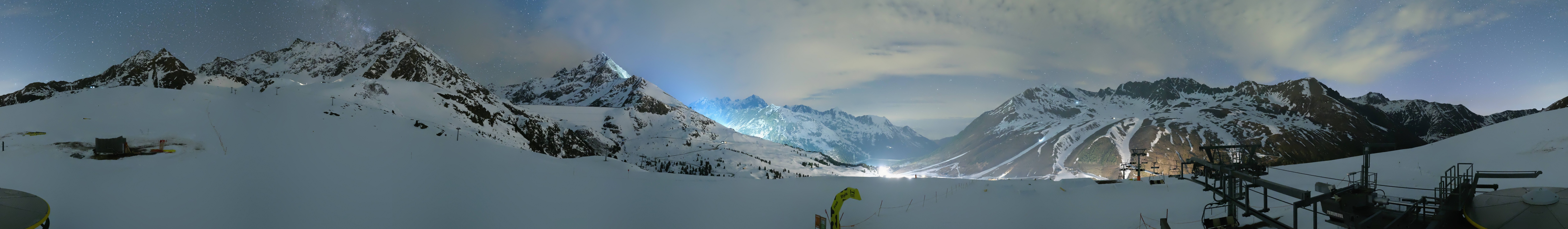 Archiv Foto Webcam Kühtai - Wiesbergbahn