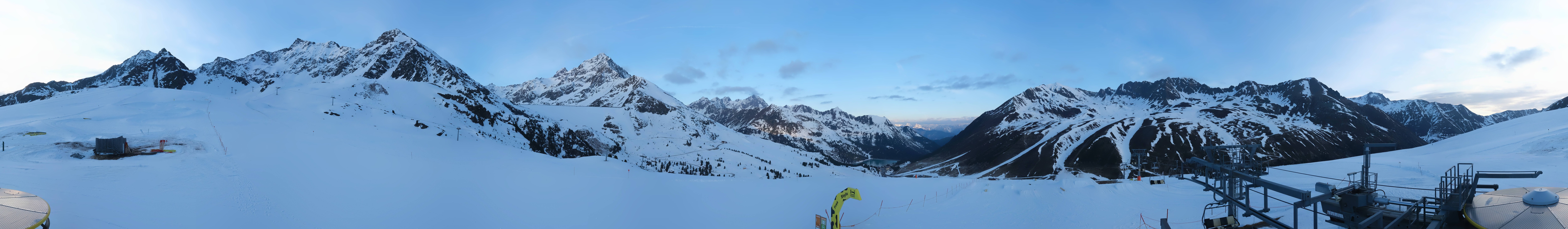 Archiv Foto Webcam Kühtai - Wiesbergbahn