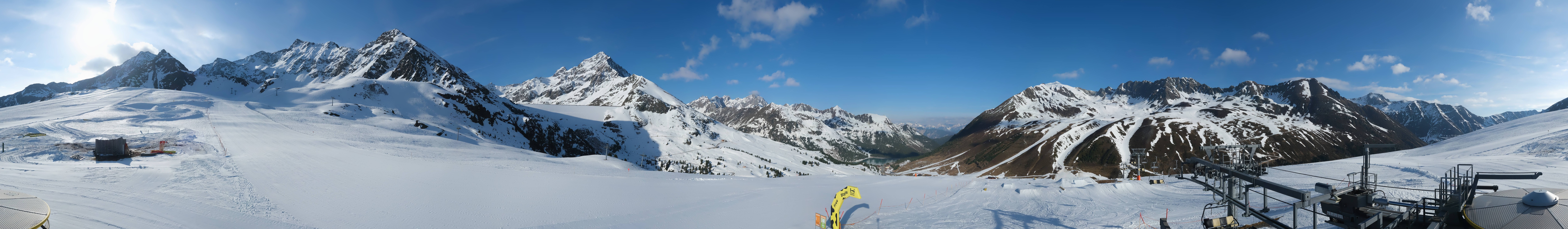 Archiv Foto Webcam Kühtai - Wiesbergbahn
