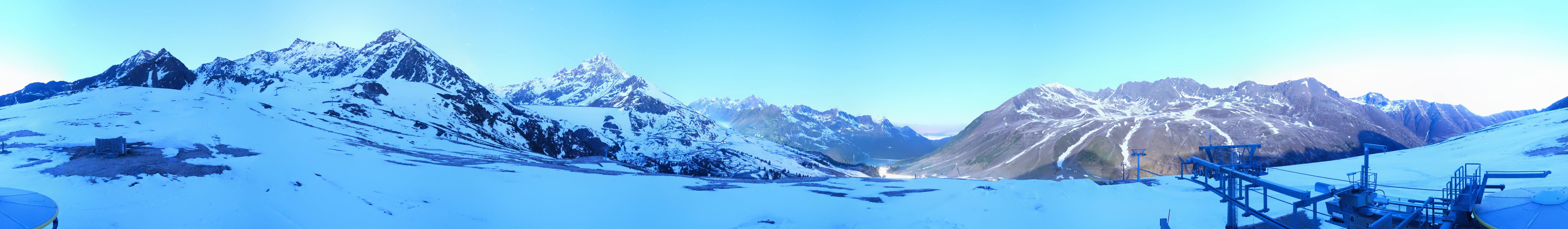 Archiv Foto Webcam Kühtai - Wiesbergbahn