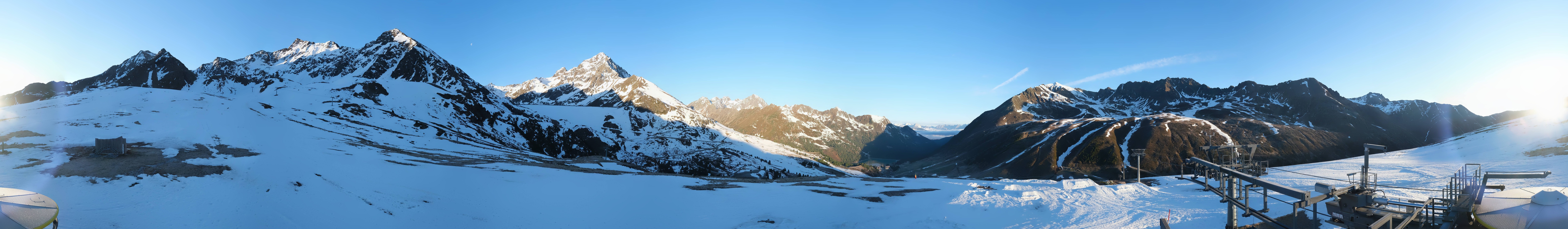 Archiv Foto Webcam Kühtai - Wiesbergbahn