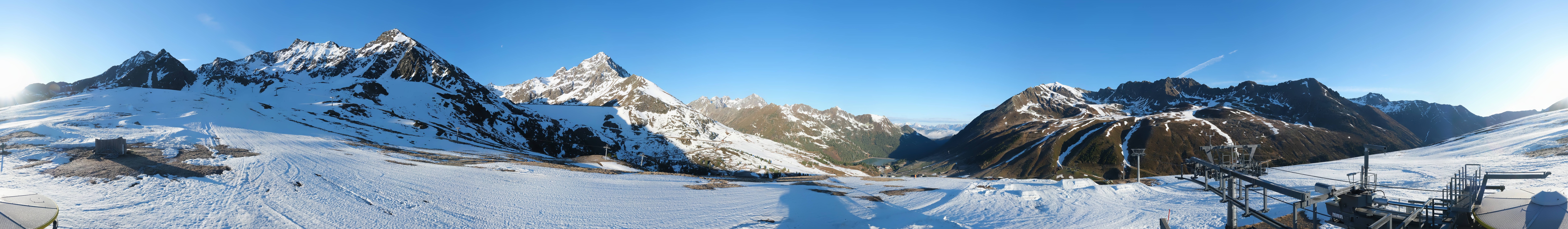 Archiv Foto Webcam Kühtai - Wiesbergbahn