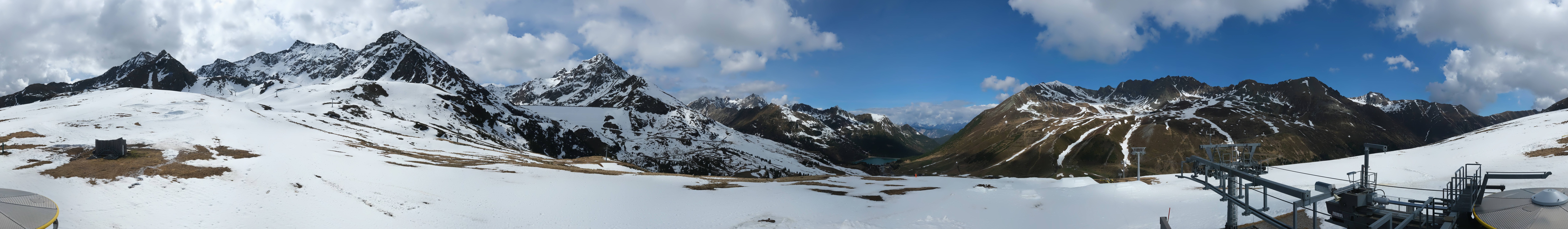 Archiv Foto Webcam Kühtai - Wiesbergbahn