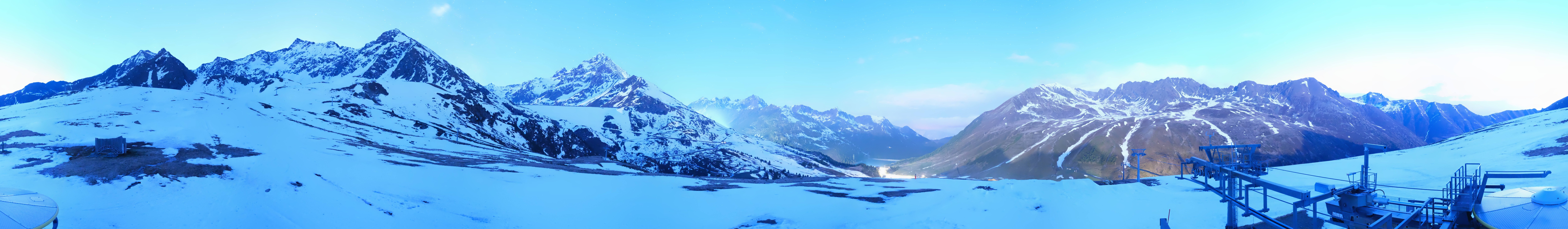 Archiv Foto Webcam Kühtai - Wiesbergbahn