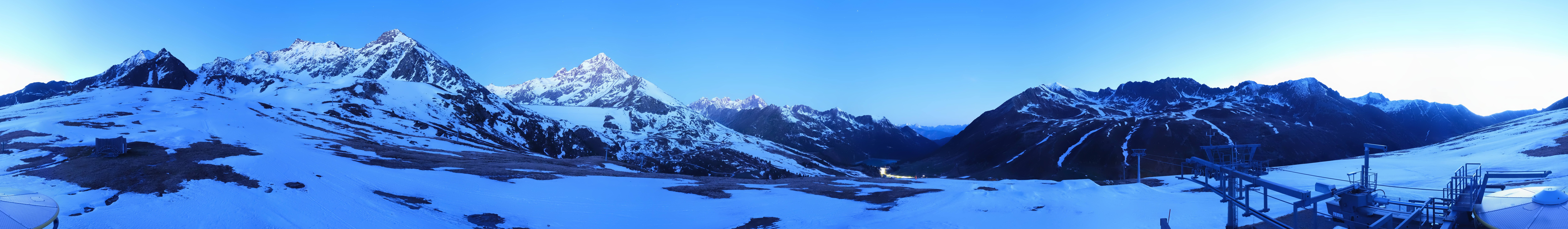 Archiv Foto Webcam Kühtai - Wiesbergbahn