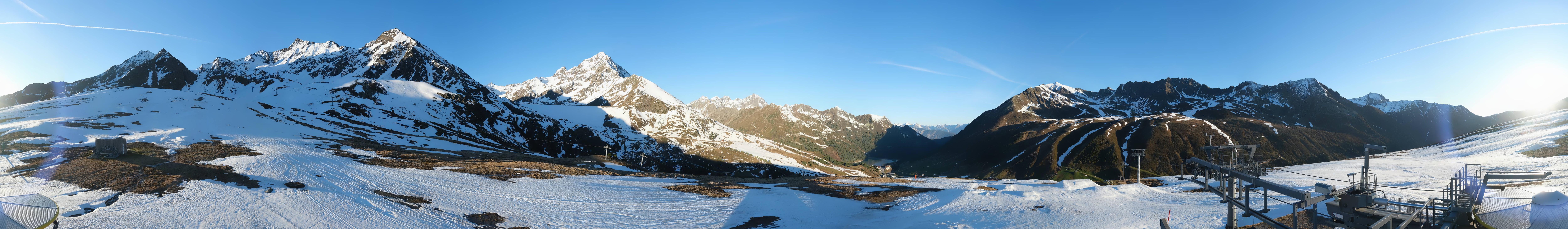 Archiv Foto Webcam Kühtai - Wiesbergbahn