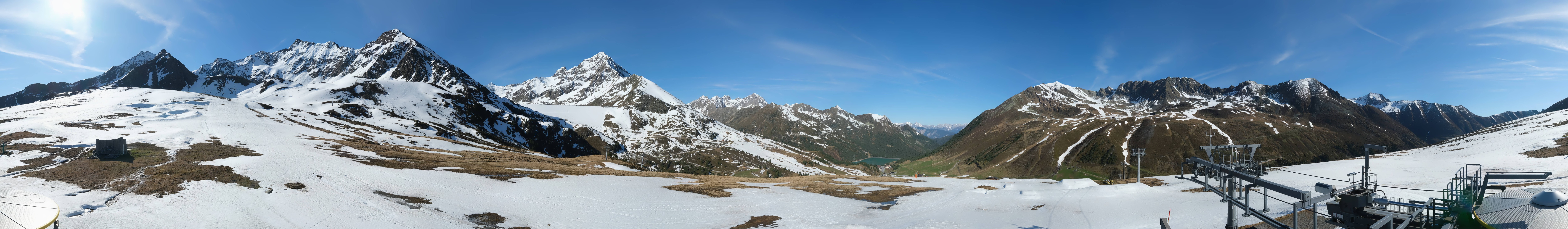 Archiv Foto Webcam Kühtai - Wiesbergbahn