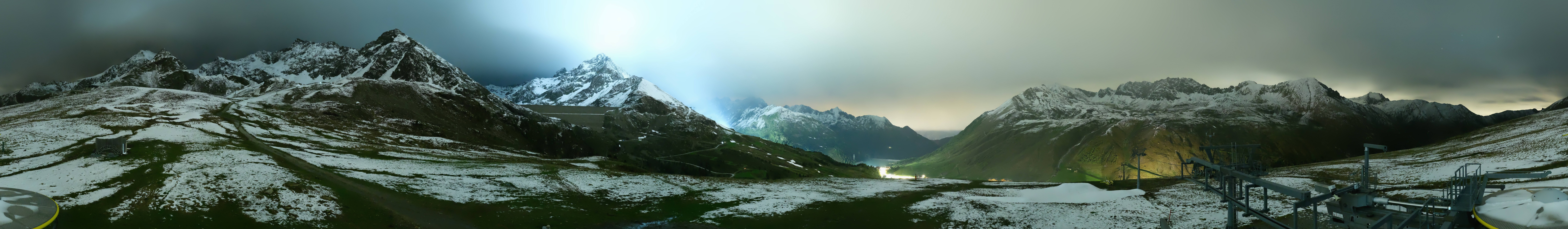 Archiv Foto Webcam Kühtai - Wiesbergbahn