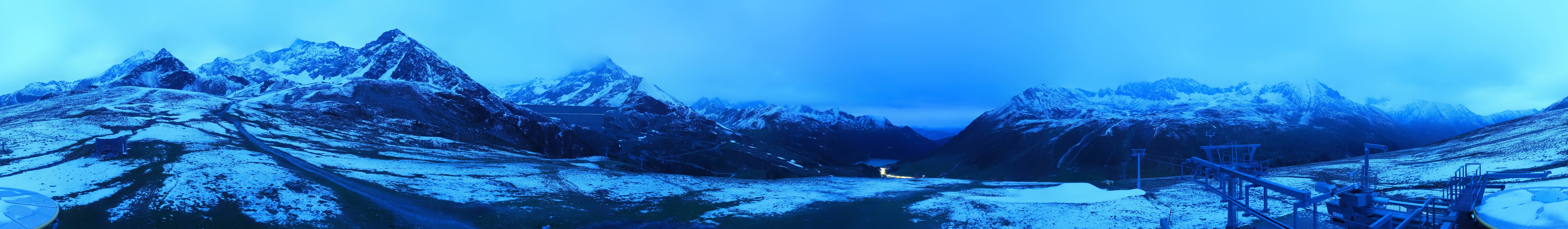Archiv Foto Webcam Kühtai - Wiesbergbahn