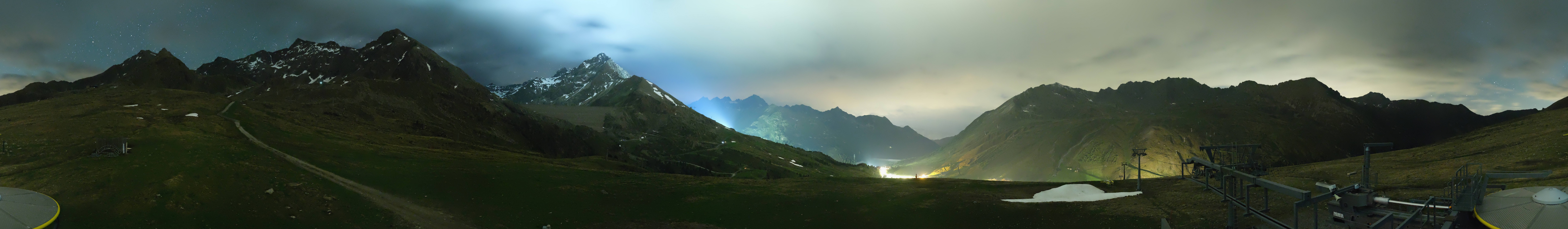 Archiv Foto Webcam Kühtai - Wiesbergbahn