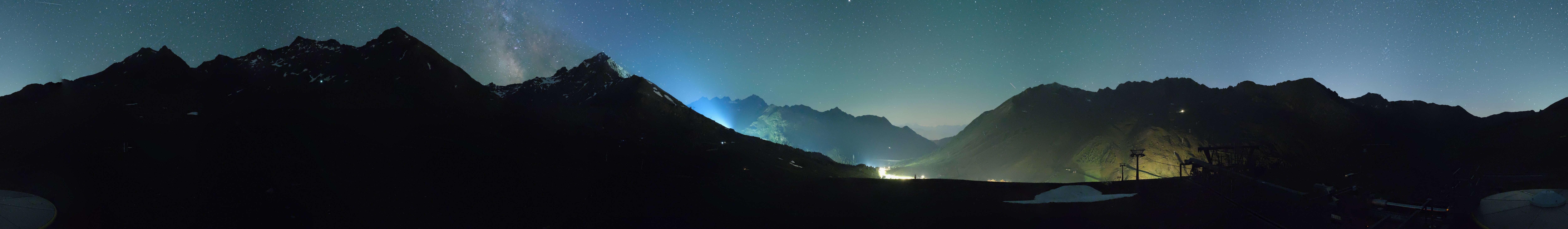Archiv Foto Webcam Kühtai - Wiesbergbahn