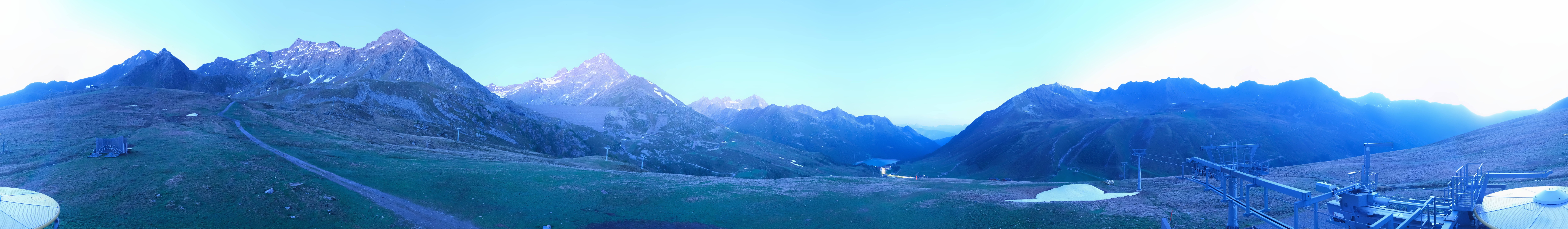 Archiv Foto Webcam Kühtai - Wiesbergbahn