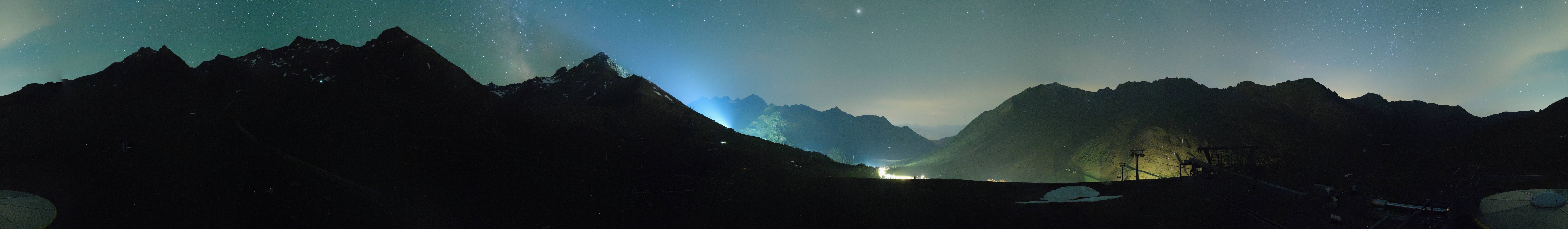 Archiv Foto Webcam Kühtai - Wiesbergbahn