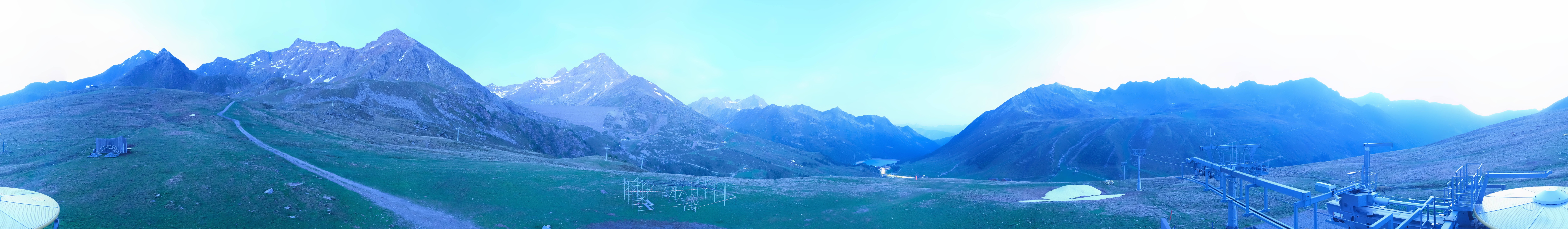 Archiv Foto Webcam Kühtai - Wiesbergbahn