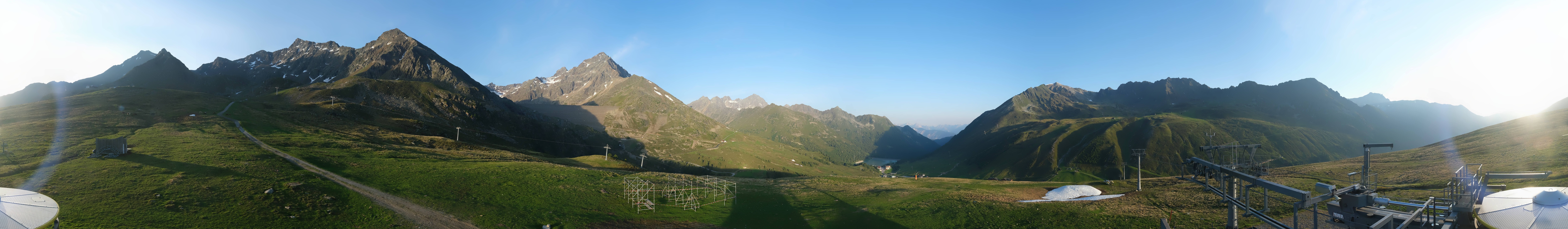 Archiv Foto Webcam Kühtai - Wiesbergbahn