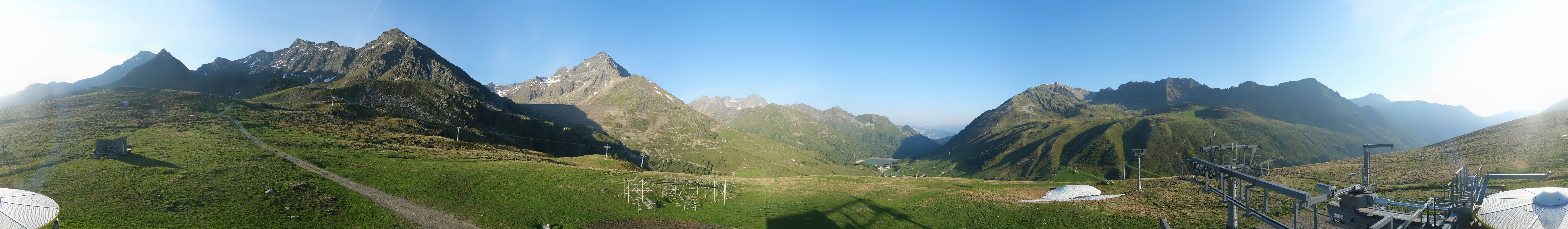 Archiv Foto Webcam Kühtai - Wiesbergbahn