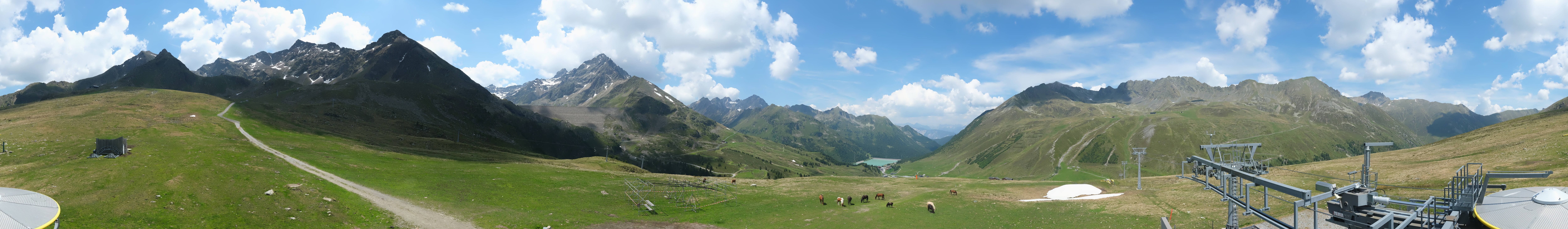 Archiv Foto Webcam Kühtai - Wiesbergbahn