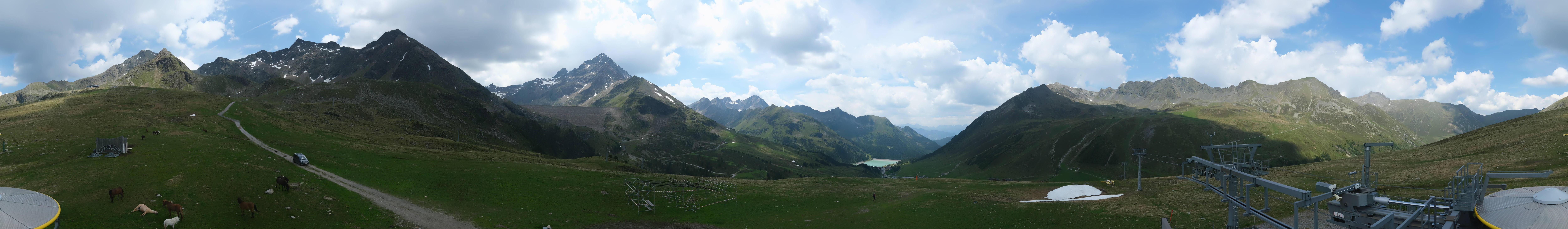 Archiv Foto Webcam Kühtai - Wiesbergbahn