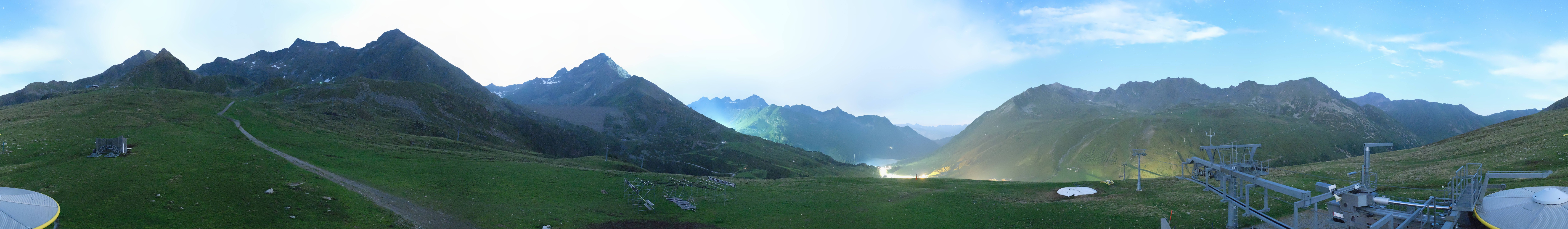 Archiv Foto Webcam Kühtai - Wiesbergbahn
