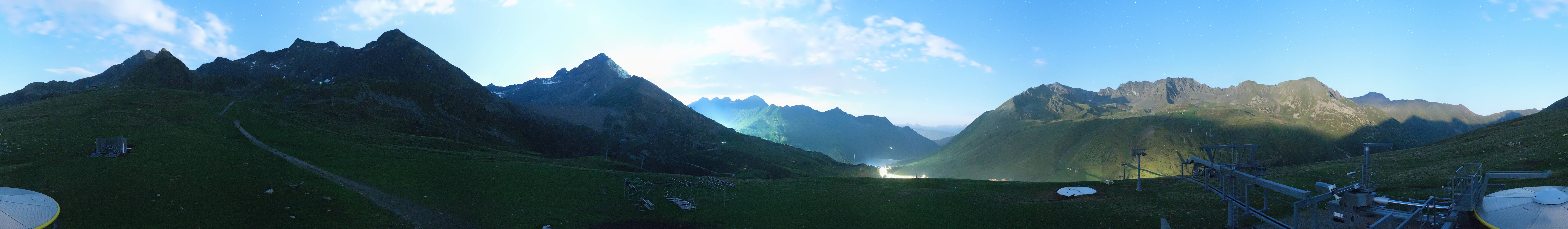 Archiv Foto Webcam Kühtai - Wiesbergbahn