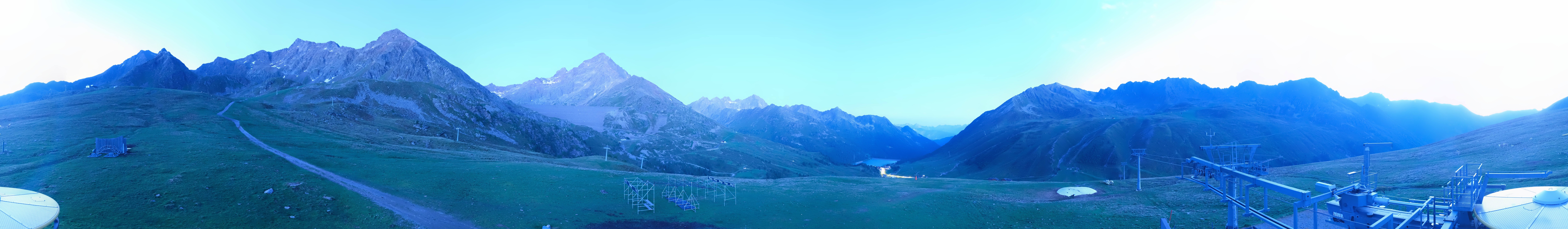 Archiv Foto Webcam Kühtai - Wiesbergbahn