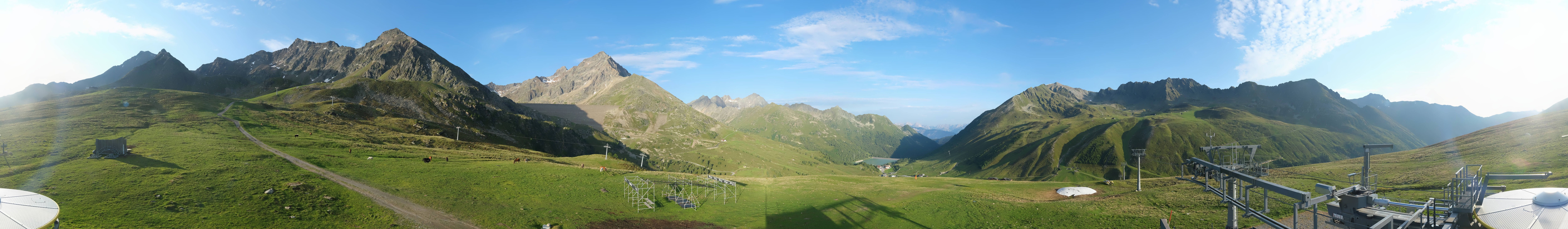 Archiv Foto Webcam Kühtai - Wiesbergbahn