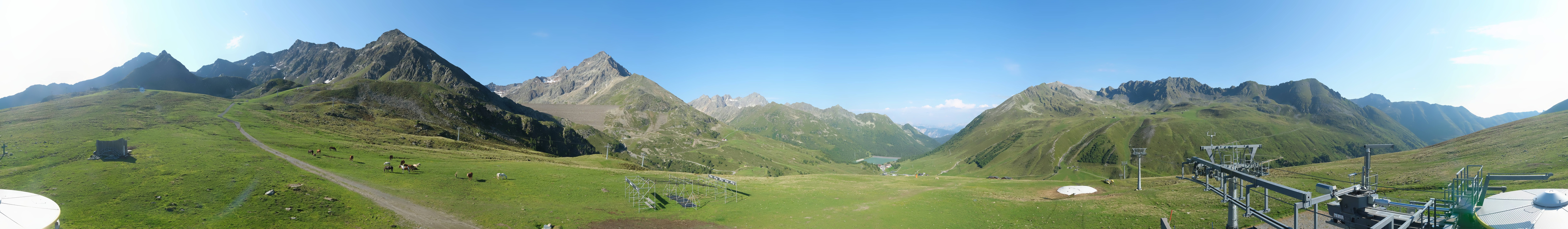 Archiv Foto Webcam Kühtai - Wiesbergbahn