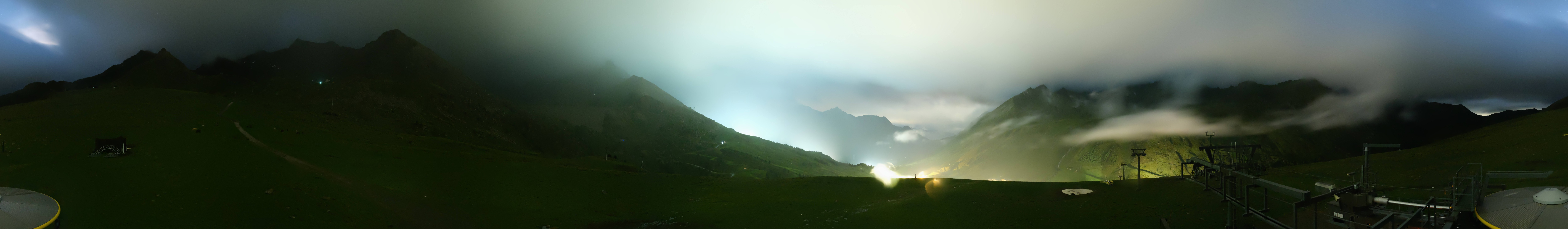 Archiv Foto Webcam Kühtai - Wiesbergbahn