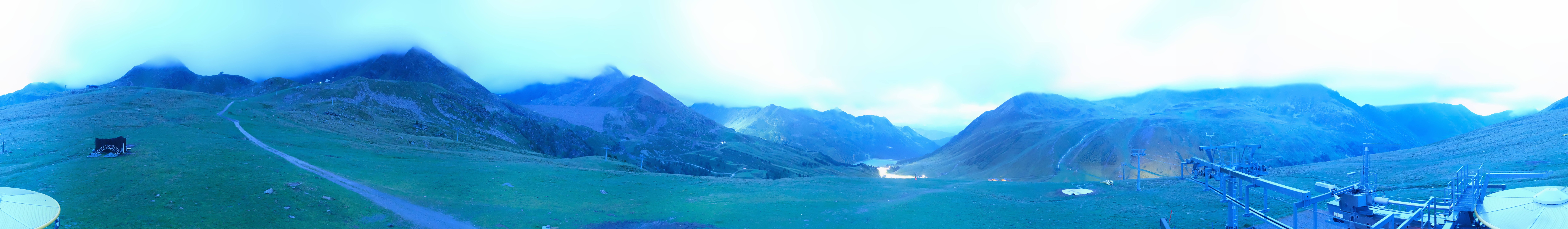 Archiv Foto Webcam Kühtai - Wiesbergbahn