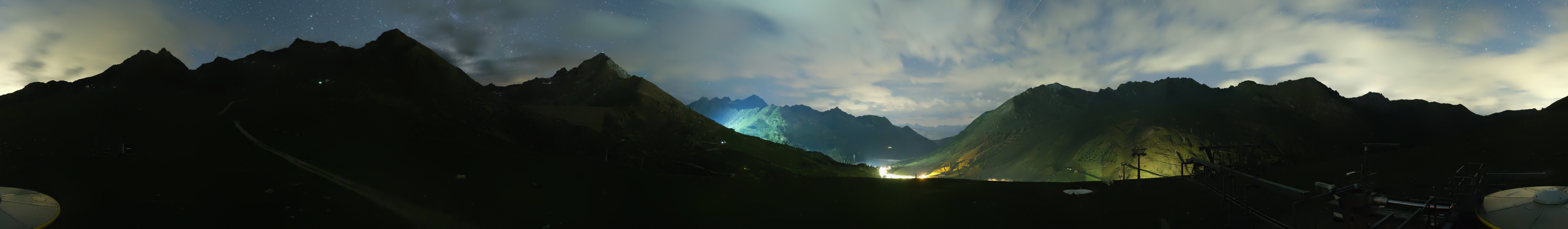 Archiv Foto Webcam Kühtai - Wiesbergbahn