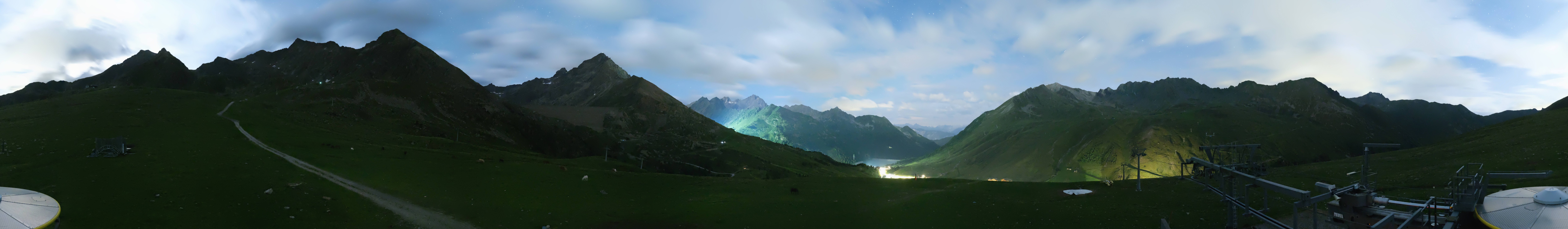 Archiv Foto Webcam Kühtai - Wiesbergbahn