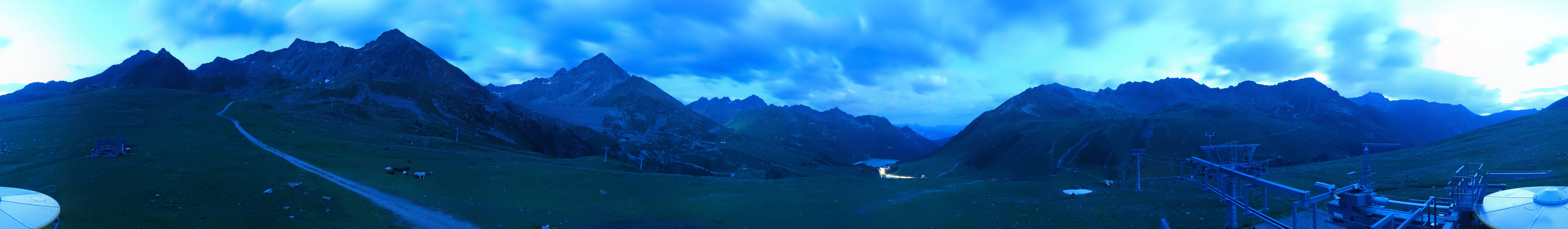 Archiv Foto Webcam Kühtai - Wiesbergbahn
