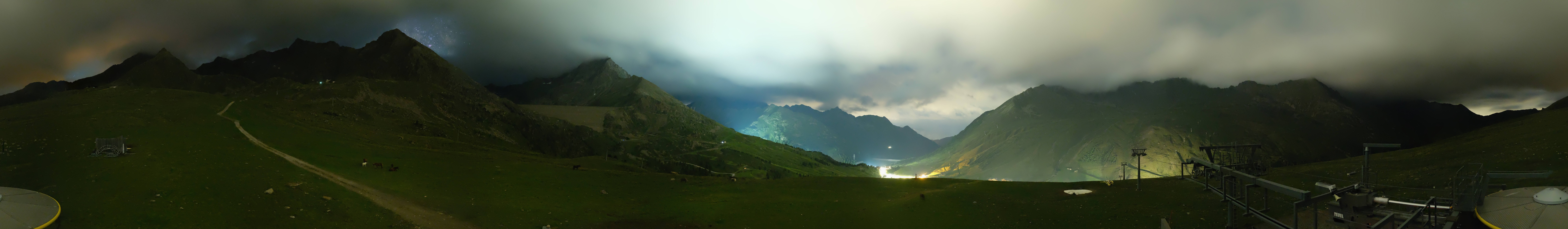 Archiv Foto Webcam Kühtai - Wiesbergbahn