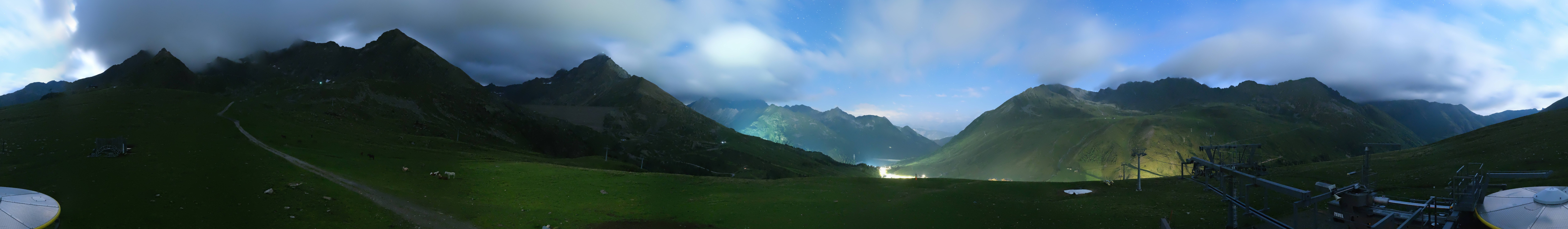 Archiv Foto Webcam Kühtai - Wiesbergbahn