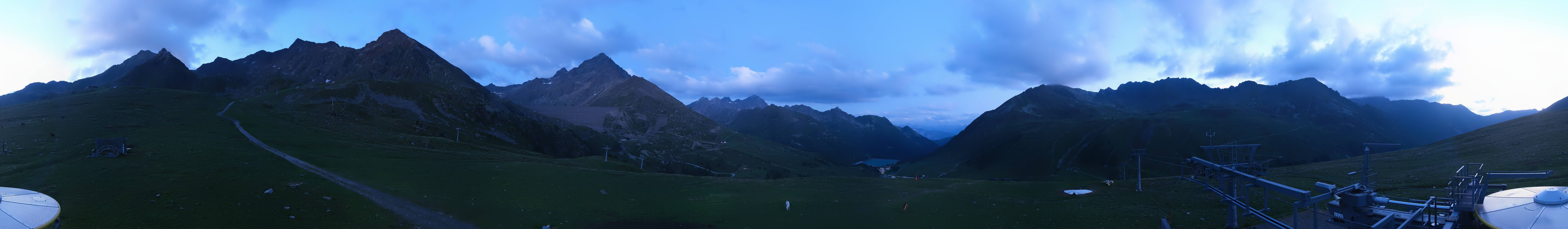 Archiv Foto Webcam Kühtai - Wiesbergbahn