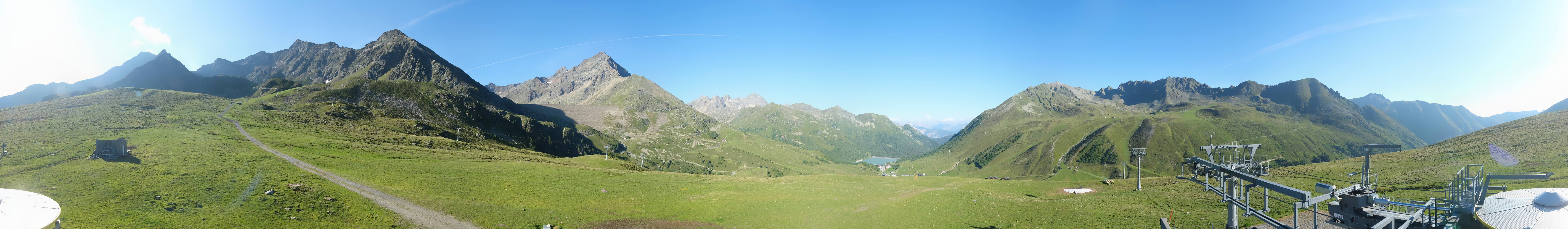 Archiv Foto Webcam Kühtai - Wiesbergbahn