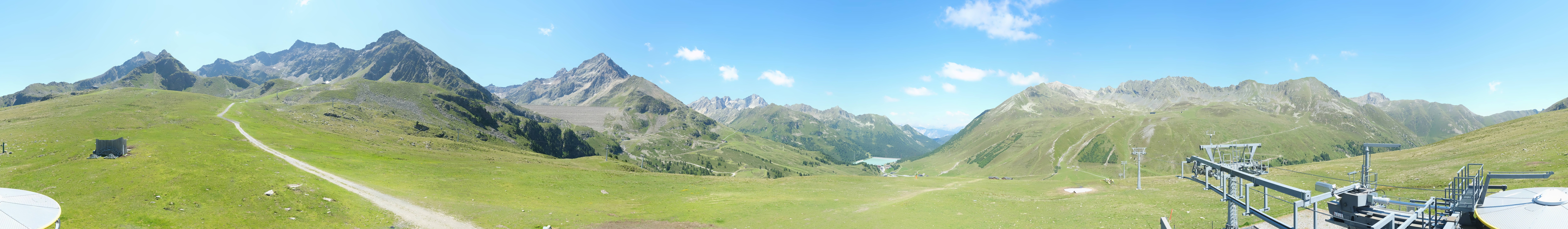 Archiv Foto Webcam Kühtai - Wiesbergbahn