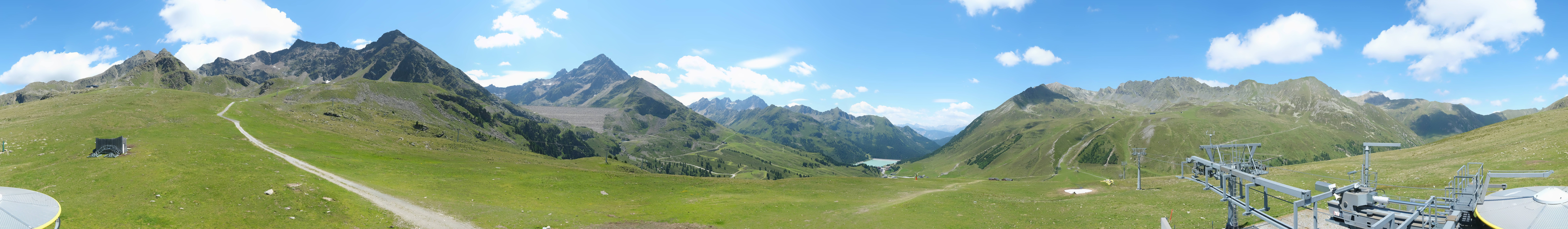 Archiv Foto Webcam Kühtai - Wiesbergbahn