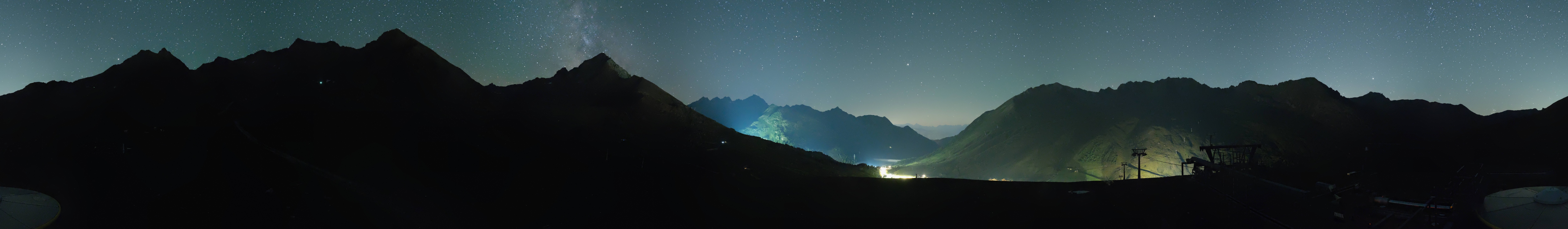 Archiv Foto Webcam Kühtai - Wiesbergbahn
